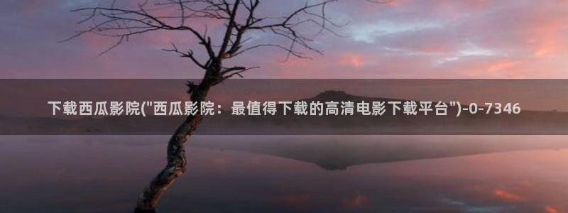 西瓜大片免费播放