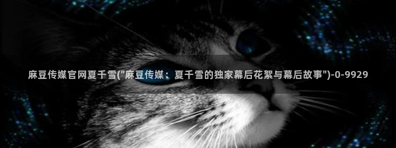 麻豆视频合集导航：麻豆传媒官网夏千雪(\